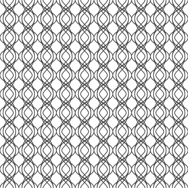 물결 라인의 완벽 한 패턴입니다. 아름 다운 줄무늬 벽지. — 스톡 벡터
