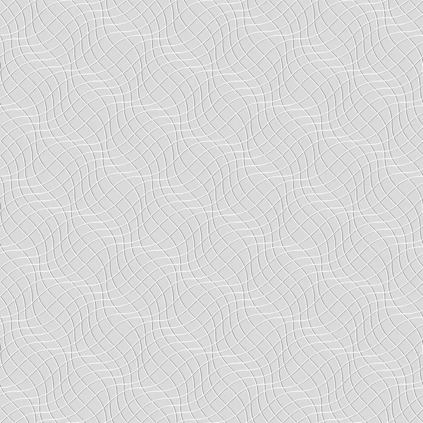 Naadloze patroon van golvende lijnen. Geometrische behang. Ongewone lat — Stockvector