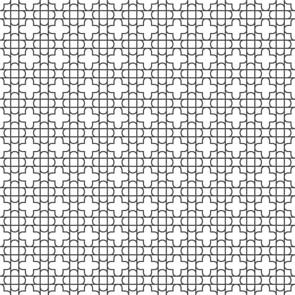 Seamless pattern of lines. Geometric wallpaper. Unusual lattice. — Stock Vector