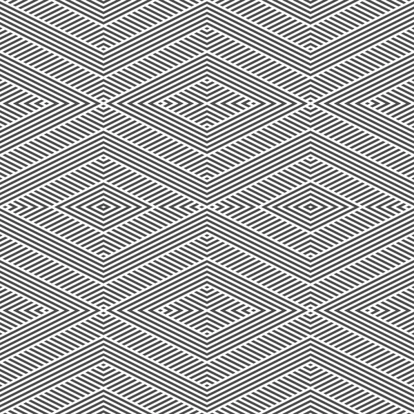 シームレスなストライプの白黒の幾何学模様 ストックベクター C Supermimicry