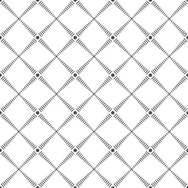 Nahtlose Muster von Linien und Punkten. geometrische Tapete. Ungewöhnlich — Stockvektor