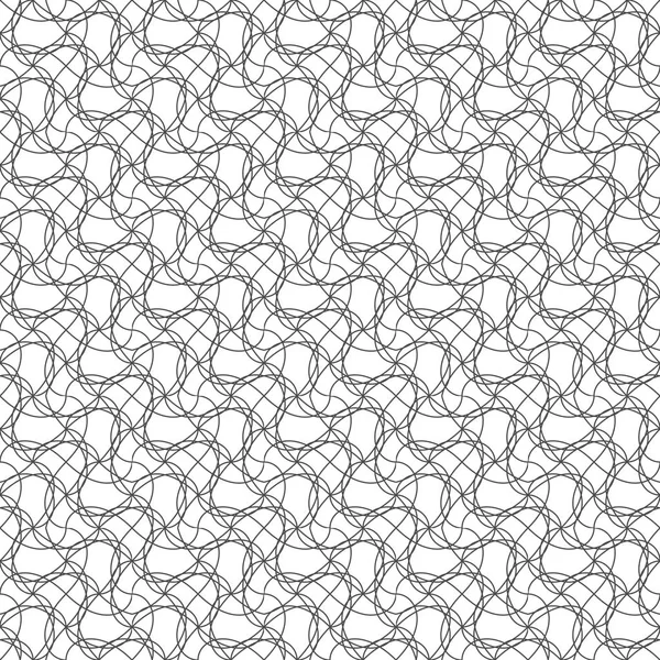 Sømløse mønster af kurve linjer. Usædvanlige tapet . – Stock-vektor