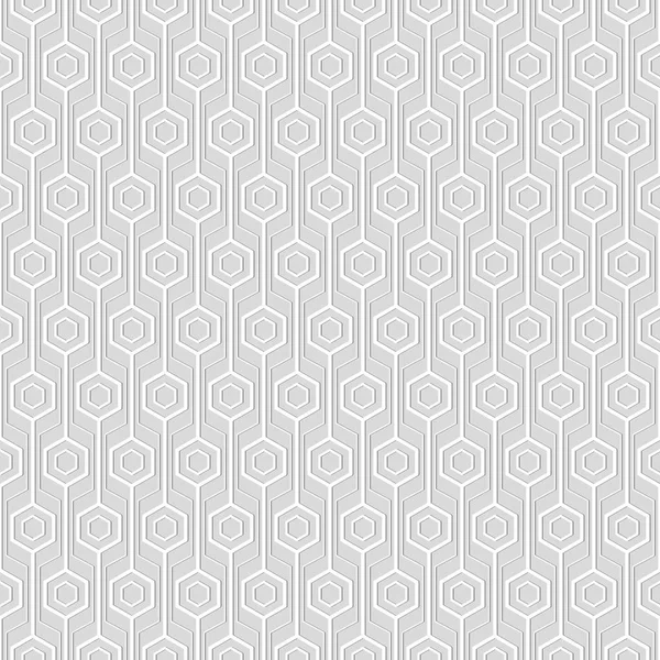 Seamless pattern of hexagons. Geometric wallpaper. — Stock Vector
