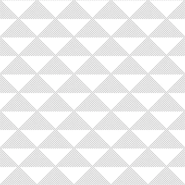 Απρόσκοπτη μοτίβο κουκκίδων και τρίγωνα. Γεωμετρική διάστικτο wallpap — Διανυσματικό Αρχείο