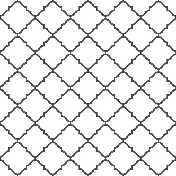 라인의 완벽 한 패턴입니다. 기하학적 배경 화면입니다. 이슬람 오리엔탈 — 스톡 벡터