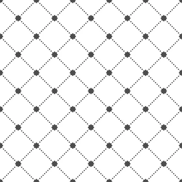 ドットのシームレスなパターン。幾何学的な点の背景。珍しい l — ストックベクタ