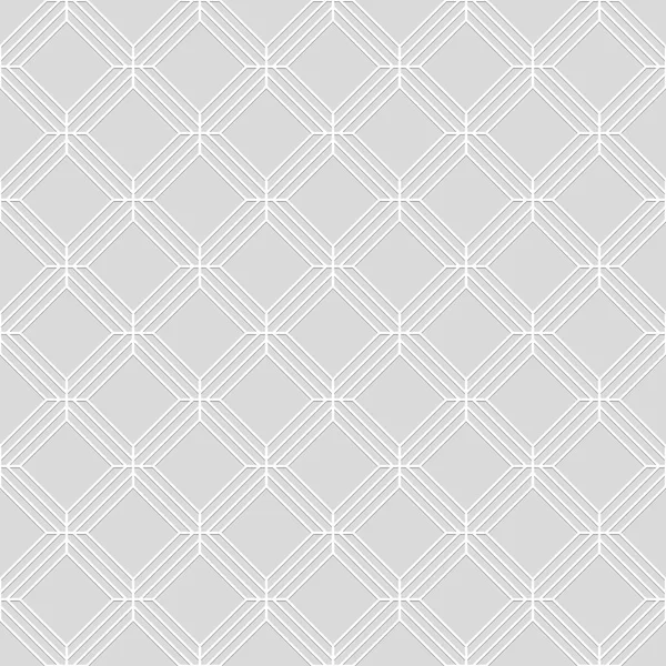 ひし形のシームレスなパターン。幾何学的な背景。異常な緯度 — ストックベクタ