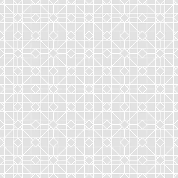 Nahtloses Muster von Kreisen und Rauten. geometrischer Hintergrund. — Stockvektor