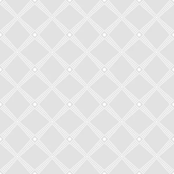 線分と点のシームレスなパターン。幾何学的な背景. — ストックベクタ