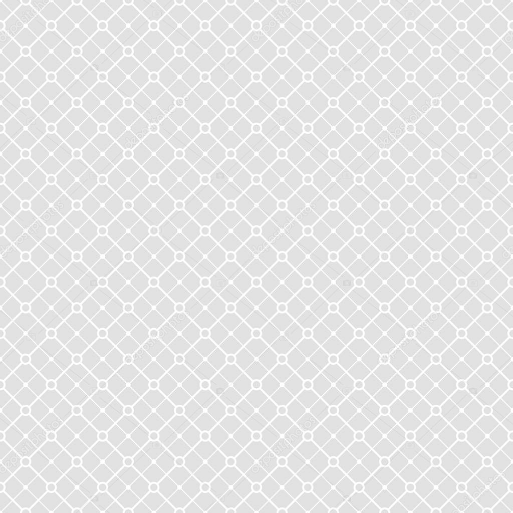 Seamless pattern of lines and dots. Geometric background.