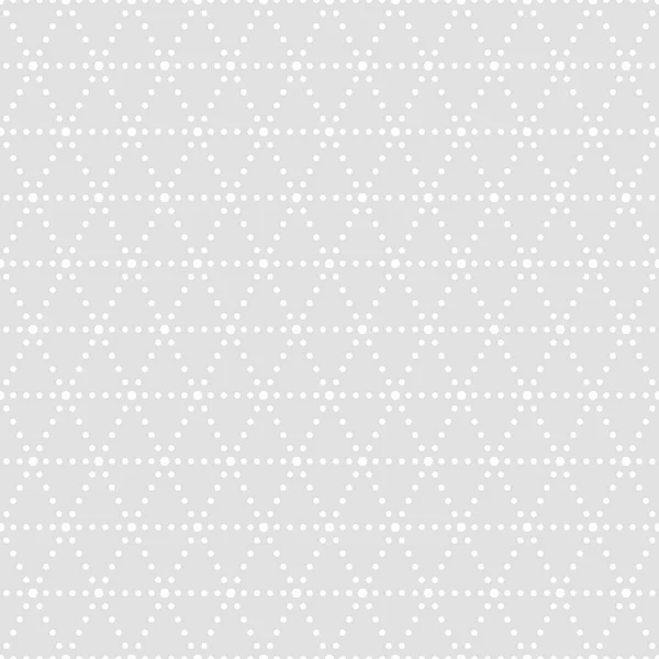 Бесшовный рисунок из точек и треугольников. Геометрический пунктирный бэкгро — стоковый вектор