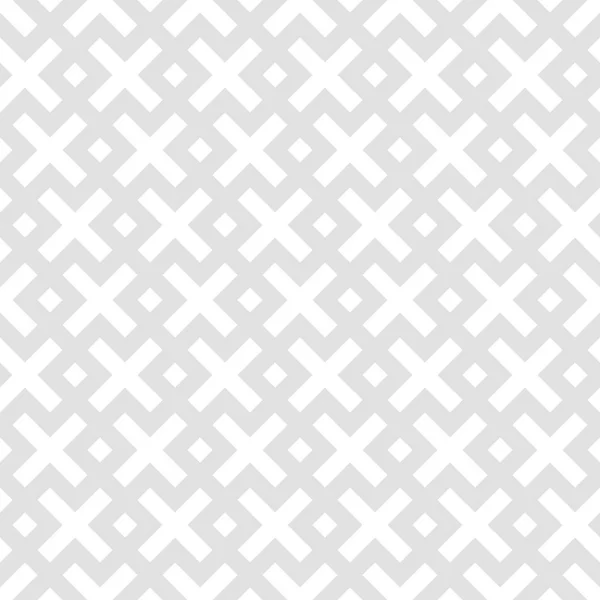 菱形、十字のシームレスなパターン。幾何学的な背景. — ストックベクタ