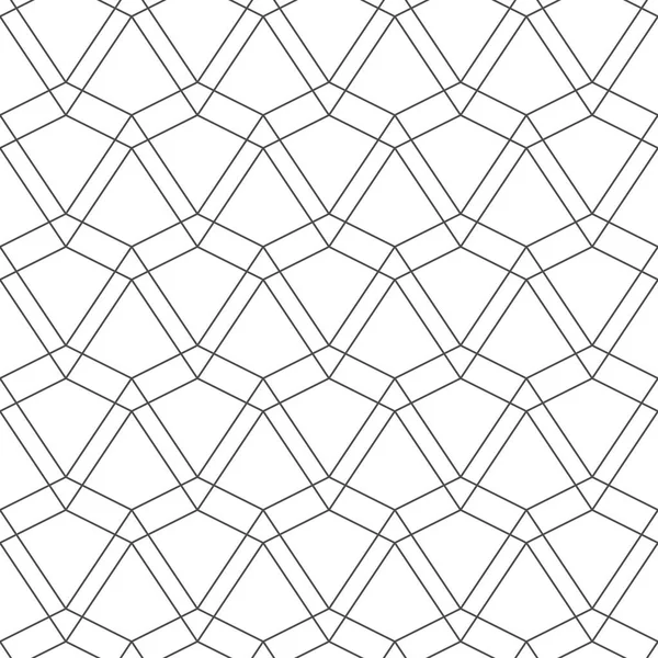 Naadloze patroon. Ongewone lattice. Geometrische achtergrond. — Stockvector
