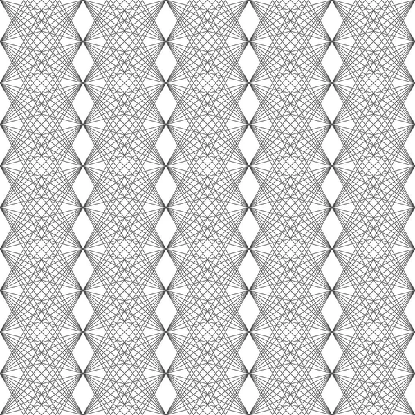 Nahtlose Linienführung. Ungewöhnliches Gitter. geometrischer Hintergrund — Stockvektor