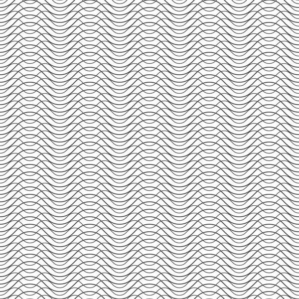 Varrat nélküli mintát hullámos vonalak. Geometriai háttér. — Stock Vector