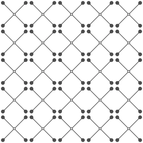 シームレスなパターン。幾何学的な背景. — ストックベクタ