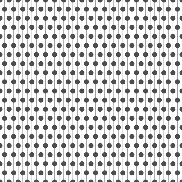 Seamless pattern of dots and lines. Geometric background. — Stock Vector