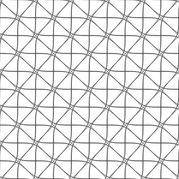 Sømløse mønster af linjer. Usædvanligt gitter. Geometrisk baggrund – Stock-vektor
