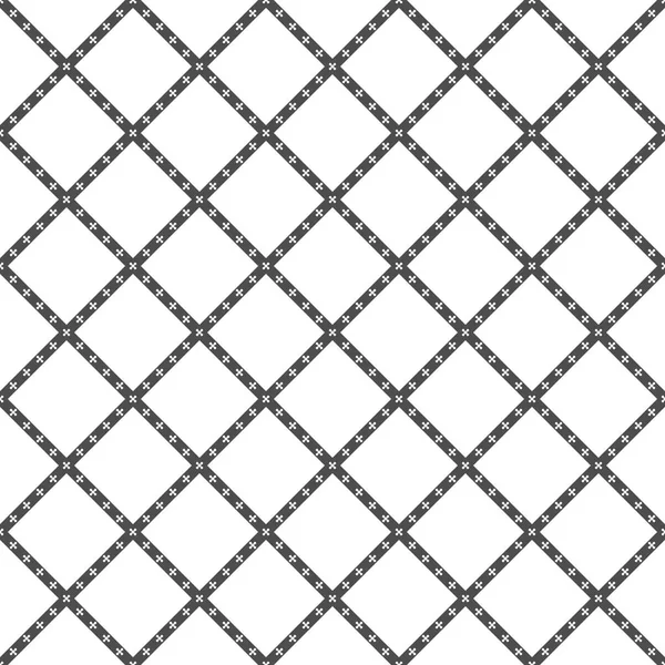Rhombuses의 완벽 한 패턴입니다. 특이 한는 격자 기 backgr — 스톡 벡터