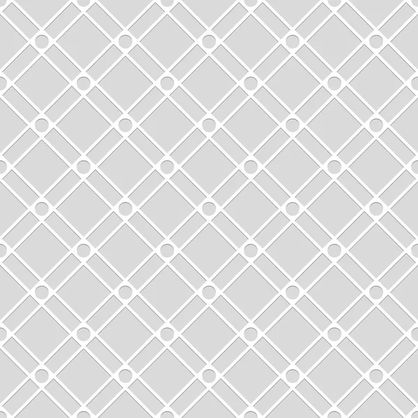 サークルや菱形のシームレスなパターン 異常な格子 幾何学的な背景 ベクトルの図 良い品質 グッド デザイン — ストックベクタ