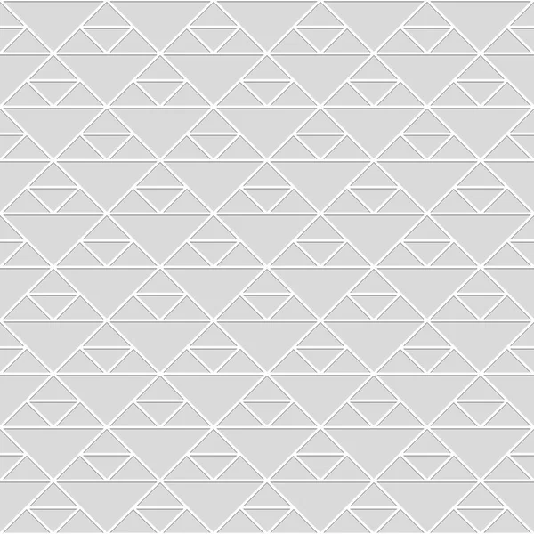 Nahtloses Muster von Dreiecken. Ungewöhnliches Gitter. Geometrisches Backgr — Stockvektor