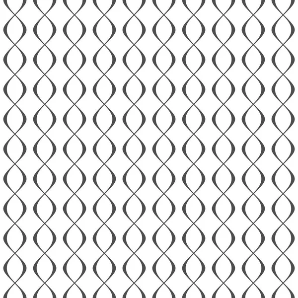 Nahtlose Muster aus gewebten Linien. geometrischer Hintergrund. — Stockvektor