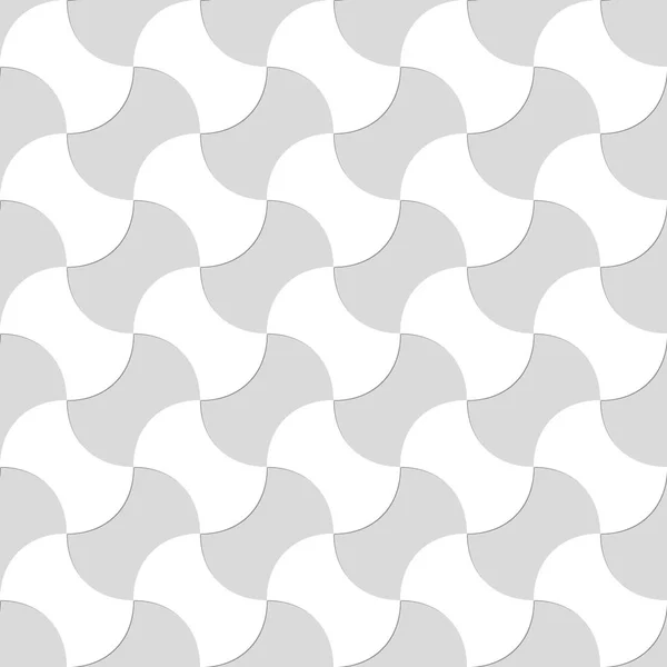 Nahtloses Muster von runden Formen. geometrischer Hintergrund. — Stockvektor