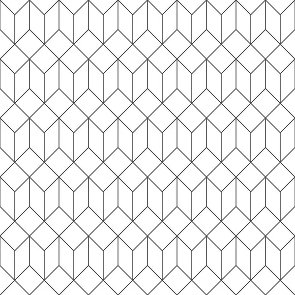 Naadloze patroon van rhombuses. Geometrische gestreepte achtergrond. — Stockvector