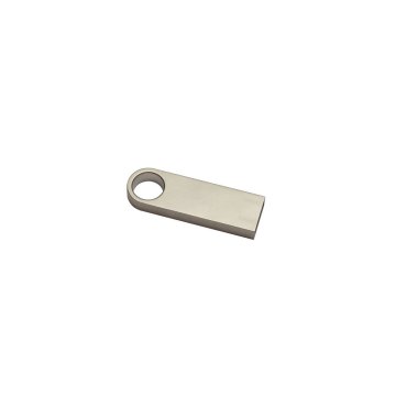 Beyaz bir arka plan üzerinde izole metal çelik Usb birden parlamak götürmek