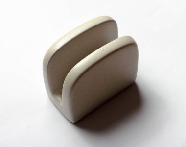 Peçete tutucu bir beyaz