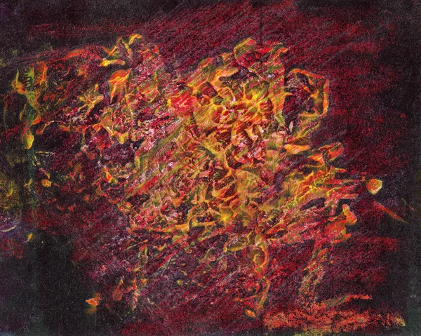 El akrilik sanat arka plan boyalı