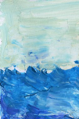 Mavi soyut suluboya arkaplan