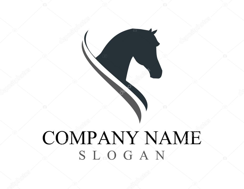 Logo of a head horse