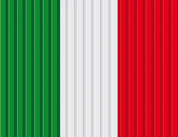 Italia bandera vector fondo — Vector de stock