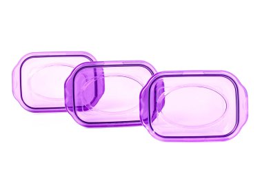 Zehir için plastik beslenme çantası. Yakın plan. Beyaz arka planda. İzolasyon yok..