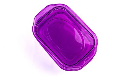 Zehir için plastik beslenme çantası. Yakın plan. Beyaz arka planda. İzolasyon yok..