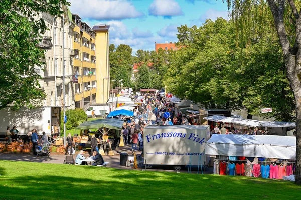 Stor höstmässa i Filipstad Varmland 8 september 2019 — Stockfoto