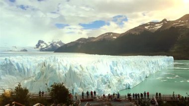 Perito Moreno Buzulu, El Calafate, Los Glaciares Ulusal Parkı, Patagonya, Arjantin, Güney Amerika.