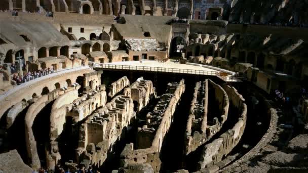 Coiseum Arena en Roma — Vídeo de stock