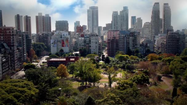 Пейзаж Буэнос-Айреса — стоковое видео