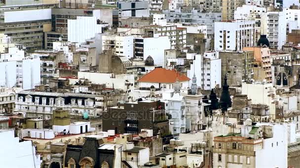 Centrum města Buenos Aires — Stock video