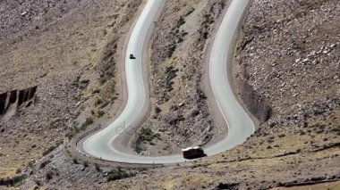 Platolarının Arjantin Cuesta del Lipan telaffuz eğrisi