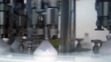 Robotized makine şişe ambalaj