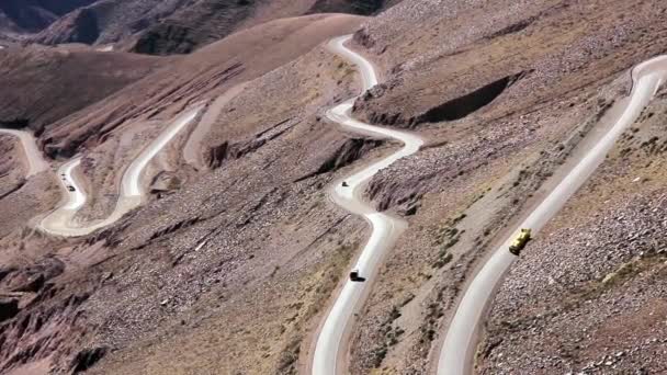 Cuesta del Lipan, η Αργεντινή Puna — Αρχείο Βίντεο