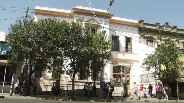 Escola Pública Mariano Moreno Matanza San Justo Província Buenos Aires — Vídeo de Stock