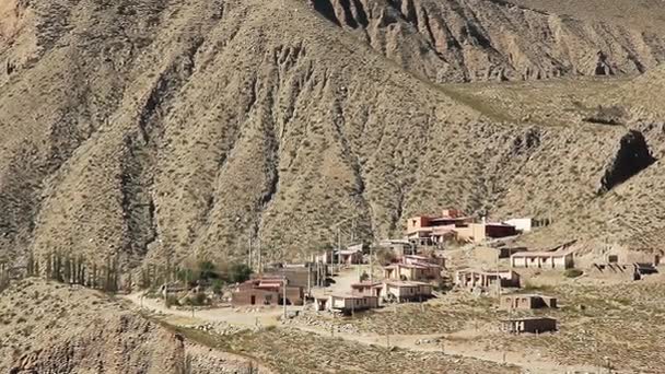 Pueblo Andino Argentina — Vídeo de stock