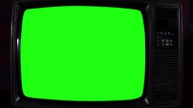 Vintage yeşil ekran Tv, hazır yeşil ekran herhangi bir ayak ile değiştirin ya da seni hayal için istiyorum. Girme ile yapabilirsin. 