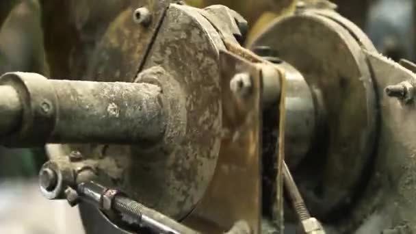 Mécanisme Industriel Dans Processus Fabrication — Video