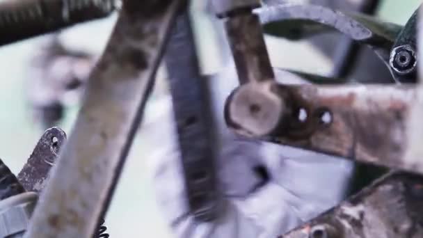 Индустриальная Мануфактура Бумаги Toilet — стоковое видео
