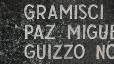 Anıt için düşmüş Malvinas Savaşı (Falkland Adaları), Plaza San Martin, Buenos Aires, Arjantin.